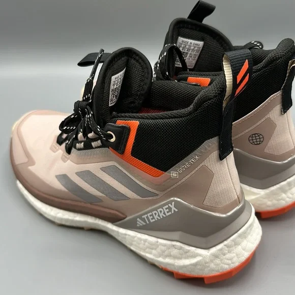adidas Terrex Free Hiker 2 GORE-TEX Mens Hiking Boots Walking Shoes Wonder Taupe